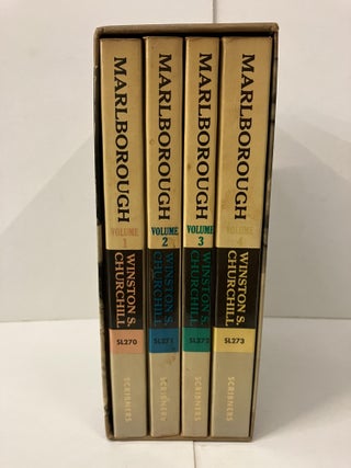 Item #100259 Marlborough: His Life and Times (4 Volumes). Winston S. Churchill