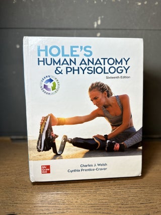Item #100300 Hole's Human Anatomy & Physiology. Charles Welsh, Cynthia Prentice-Craver
