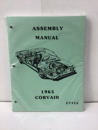 Item #100340 1965 Corvair Assembly Manual, C7315