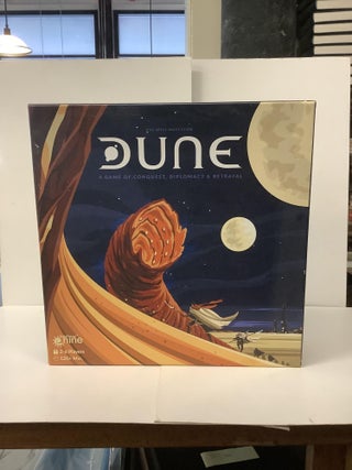 Item #100404 Dune; A Game of Conquest Diplomacy & Betrayal. Bill Eberle, Jack Kittredge, Peter...