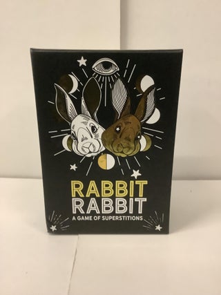 Item #100486 Rabbit Rabbit, A Game of Superstitions. Ami Baio