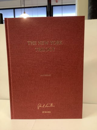 Item #100572 The New York Trilogy Manuscript, Ltd. Numbered Manuscript Edition in Slipcover Box....