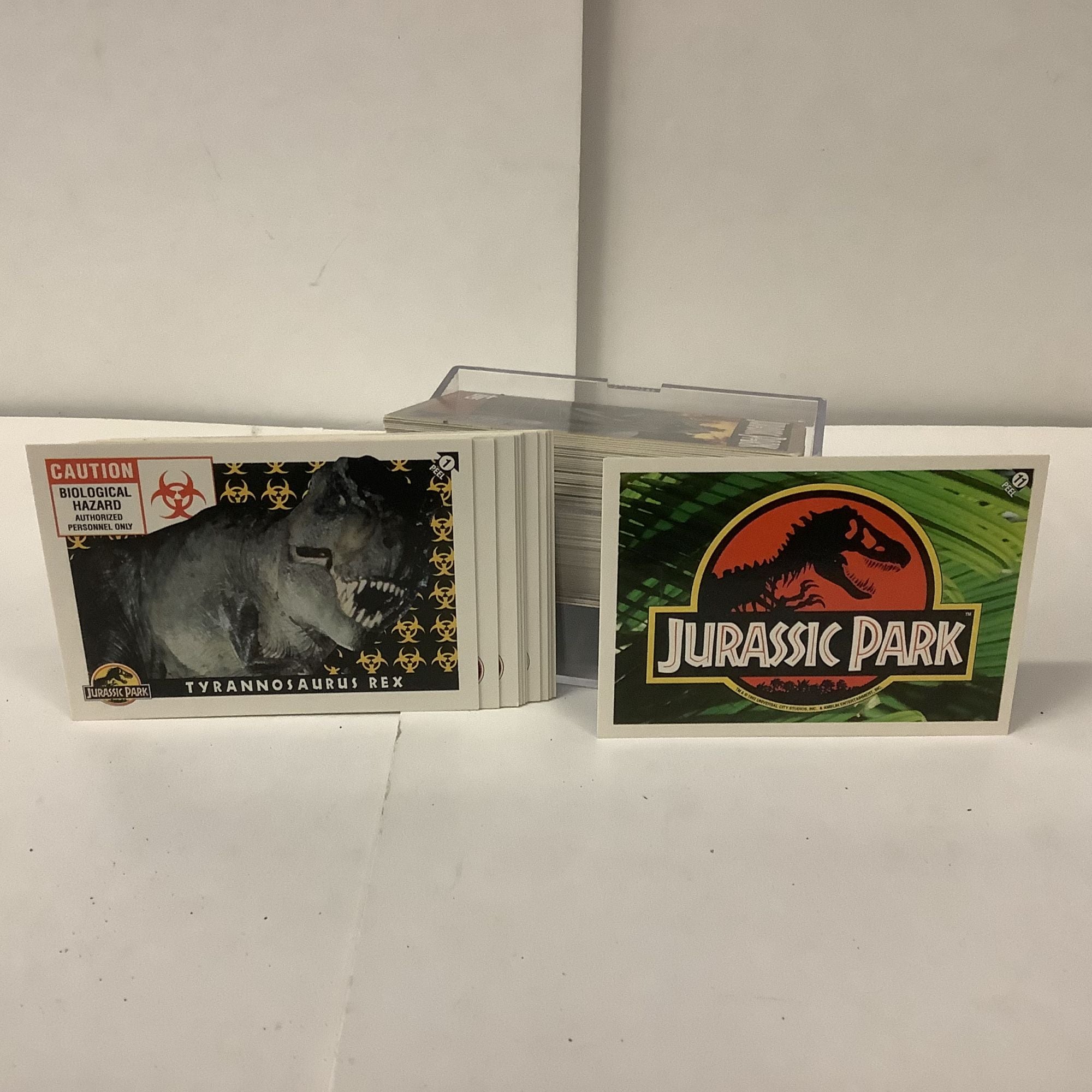 Jurassic Park Trading Cards Complete Set Of 88 2763