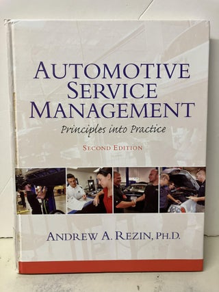 Item #100815 Automotive Service Management. Andrew Rezin