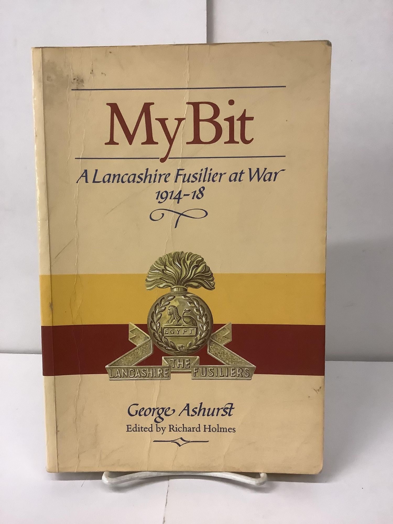 Ed Ashurst My Bit; A Lancashire Fusilier at War 1914-18 | George Ashurst, Richard ...