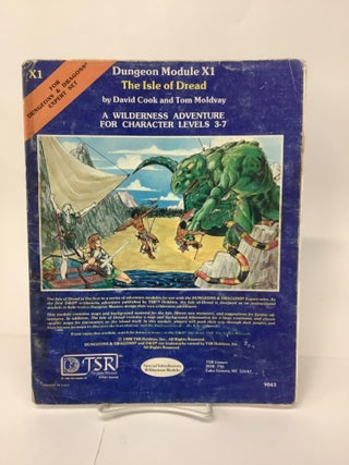 Item #101232 The Isle of Dread; Dungeon Module X1, For Dungeons & Dragons Expert Set 9043. David...