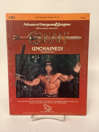 Item #101259 Conan Unchained!, Official Game Adventure CB1, Advanced Dungeons & Dragons 9123....