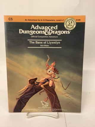 Item #101269 The Bane of Llywelyn, Official Competition Adventure C5, Advanced Dungeons & Dragons...