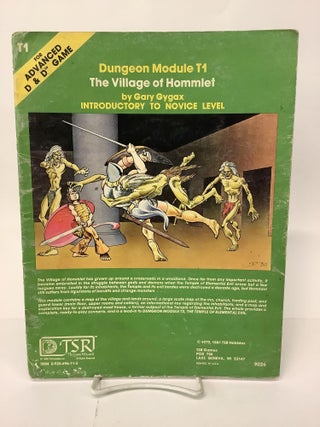 Item #101285 The Village of Hommlet, Dungeon Module T1, Advanced Dungeons & Dragons 9026. Gary Gygax