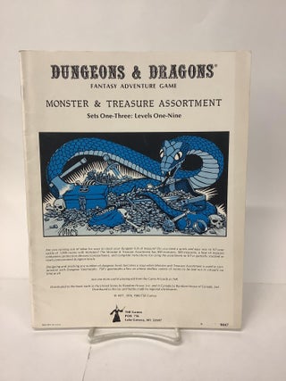 Item #101288 Monster & Treasure Assortment; Sets One-Three: Levels One-Nine; Dungeons & Dragons 9047