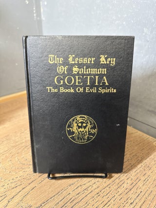 Item #101329 Goetia: The Lesser Key of Solomon