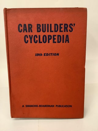 Item #101374 Car Builders' Cyclopedia of American Practice. C. B. Peck