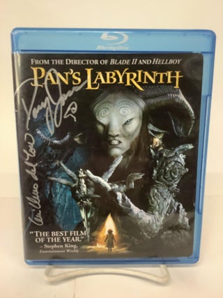 Item #101475 Pan's Labyrinth Blu-Ray SIGNED. Guillermo Del Toro