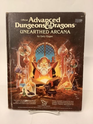 Item #101968 Official Advanced Dungeons & Dragons Unearthed Arcana, 2017. Gary Gygax
