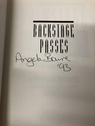 Backstage Passes: Life on the Wild Side with David Bowie