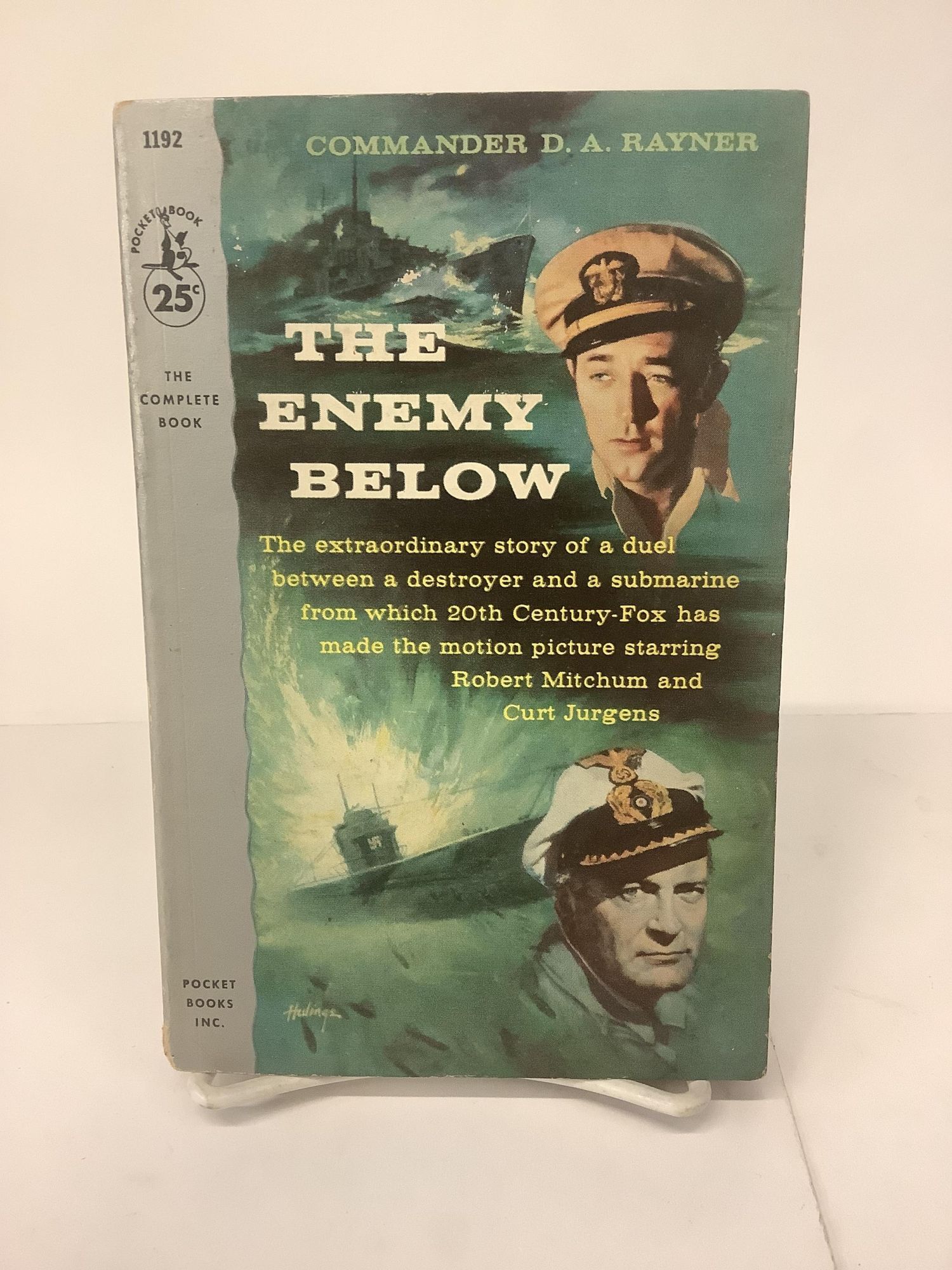 The Enemy Below, Movie Tie-In 1192 | Commander D. A Rayner