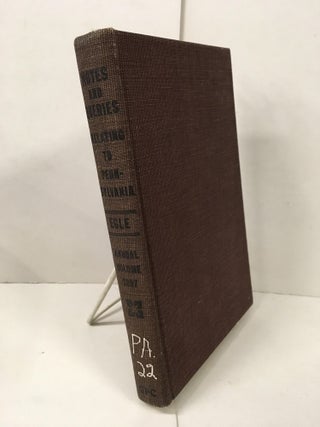 Item #104148 Notes and Queries: Historical, Biographical and Genealogical Relating Chiefly to...