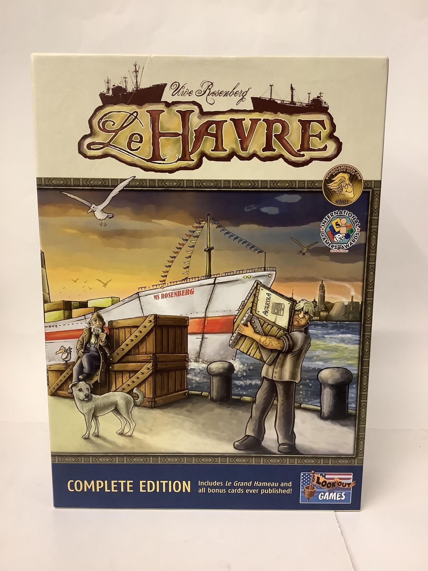 Le Havre, Vive Rosenberg Complete Board Game, LOG0029