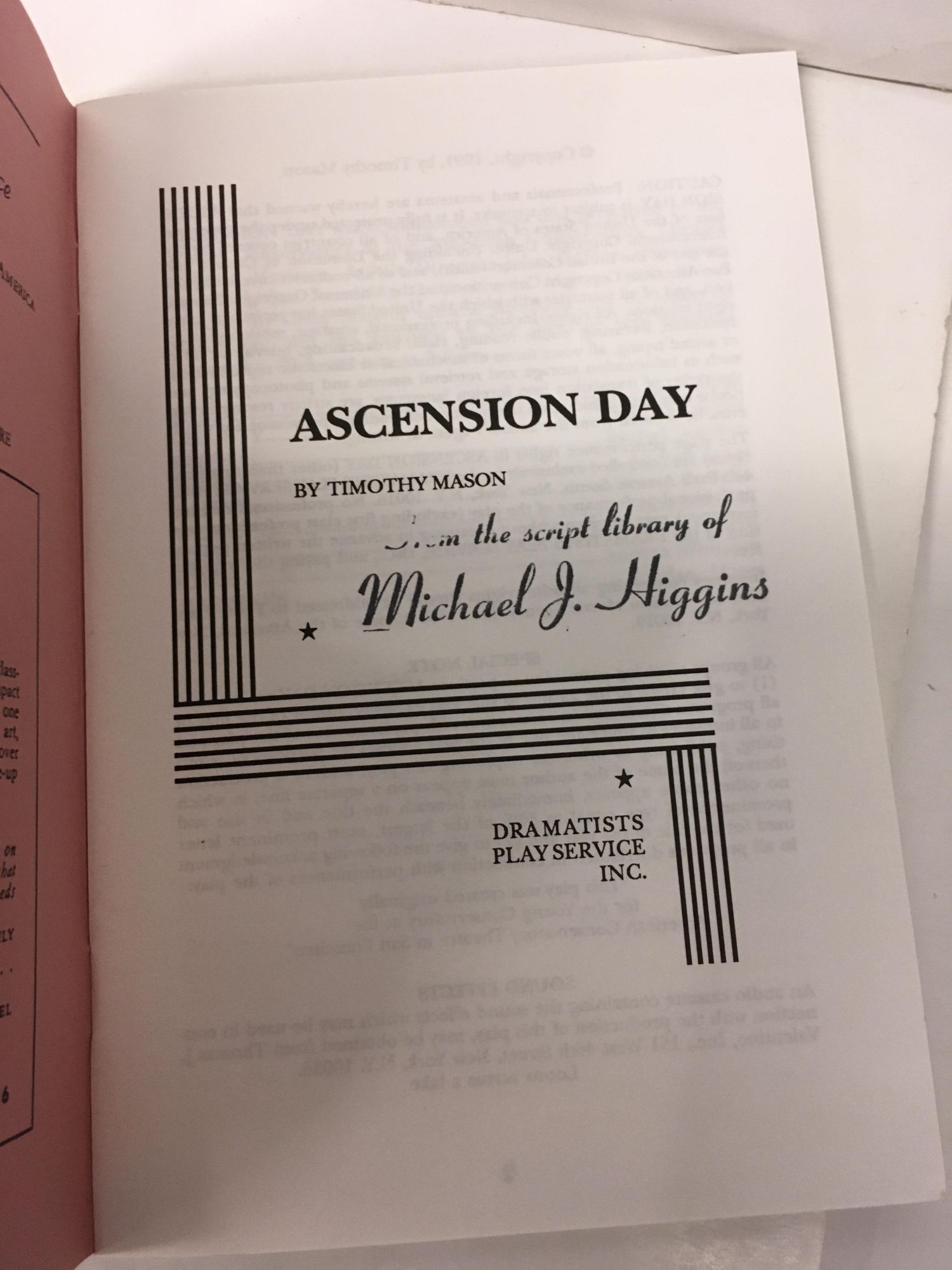 Ascension Day | Timothy Mason
