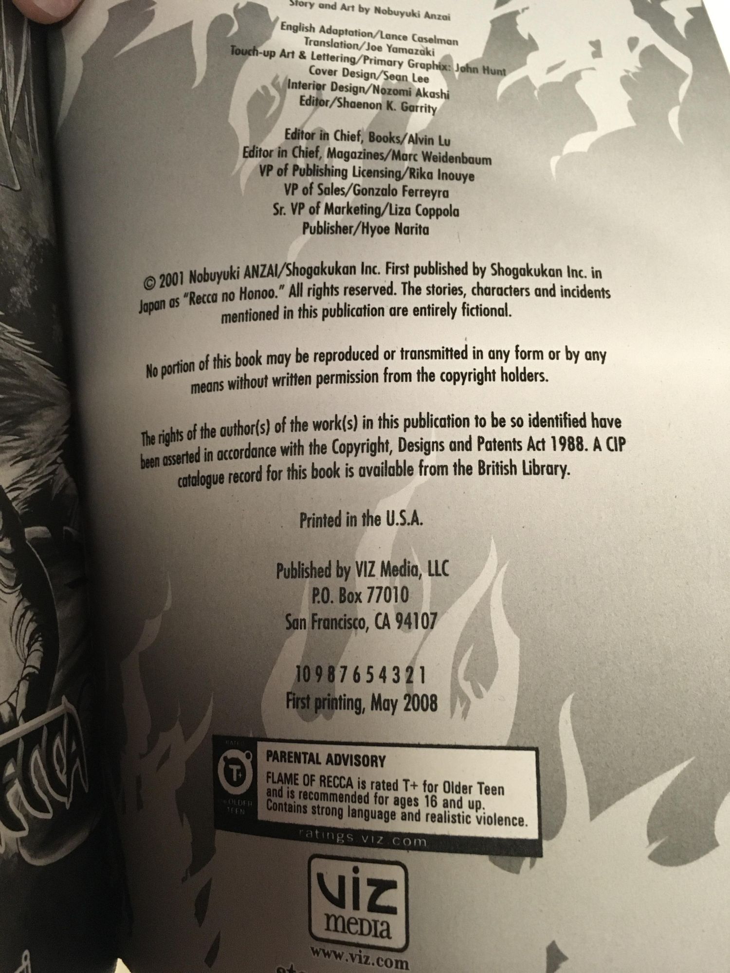 Flame of Recca, Vol. 27 | Nobuyuki Anzai | 1st Printing