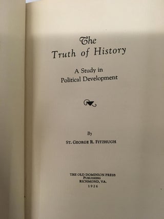 The Truth of History: A Study in Political Development