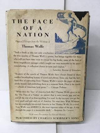 Thomas Wolfe's Letters to his Mother, Julia Elizabeth Wolfe