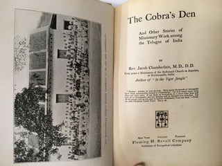 The Cobra's Den and Other Stories of Missionary Work Among the Telugus of India