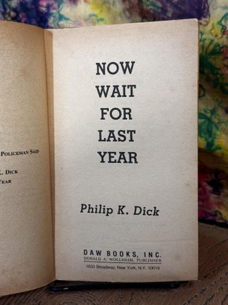 Now I Wait For Last Year