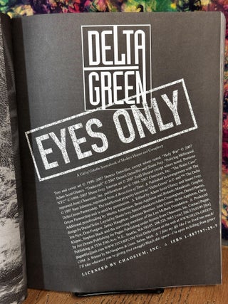 Delta Green: Eyes Only