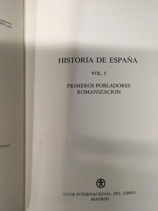 Historia de España (13 tomos)