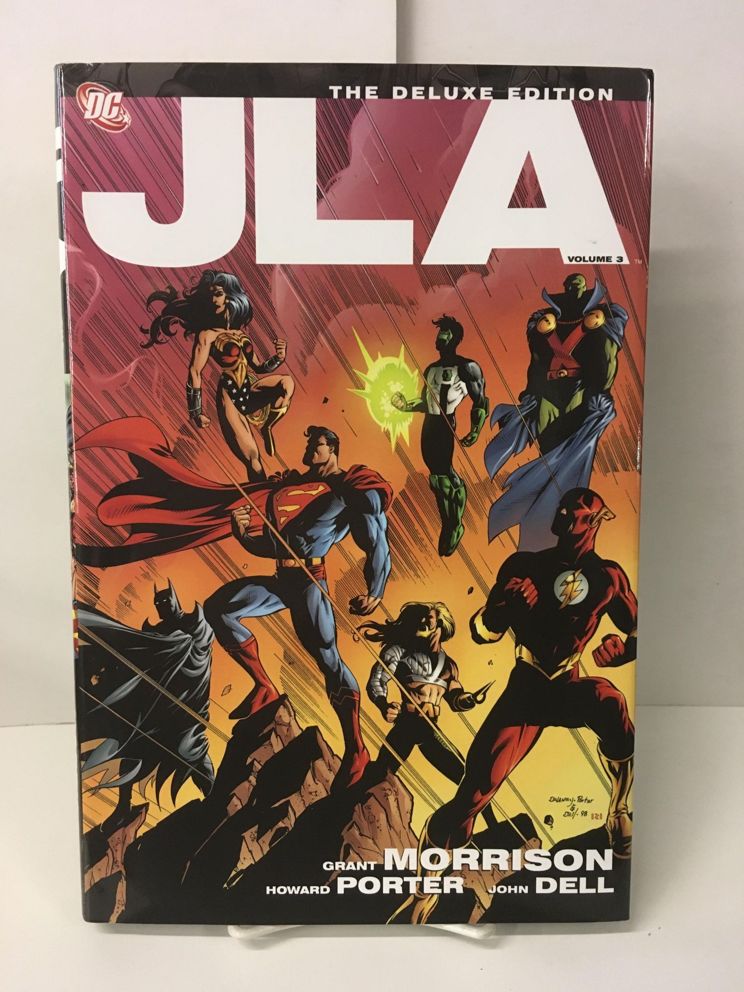 JLA, Vol. 3 The Deluxe Edition | Grant Morrison | 1st Printing