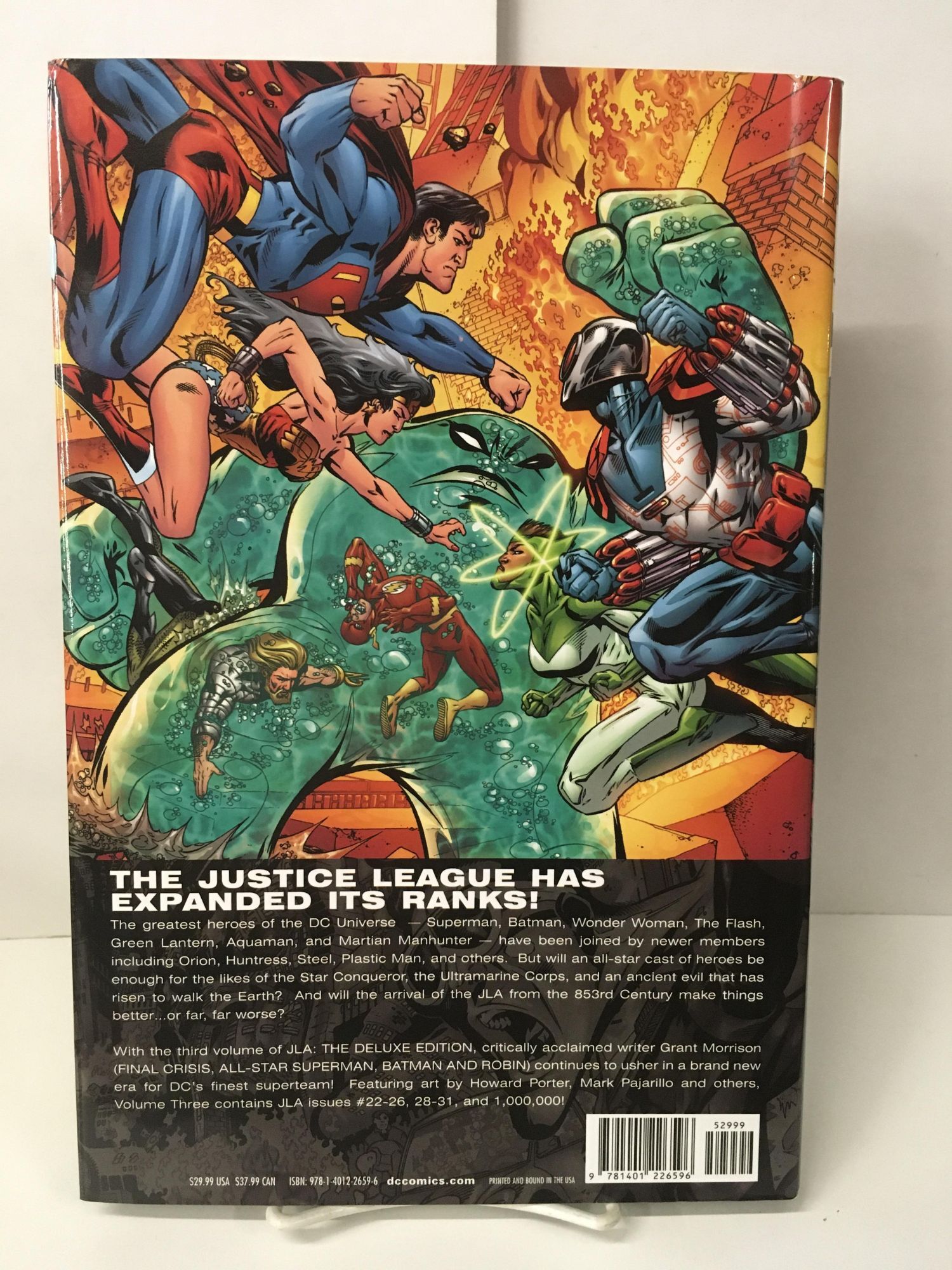 JLA, Vol. 3 The Deluxe Edition | Grant Morrison | 1st Printing