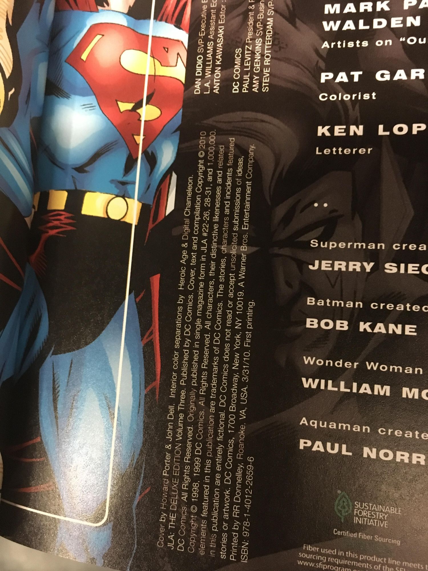 JLA, Vol. 3 The Deluxe Edition | Grant Morrison | 1st Printing