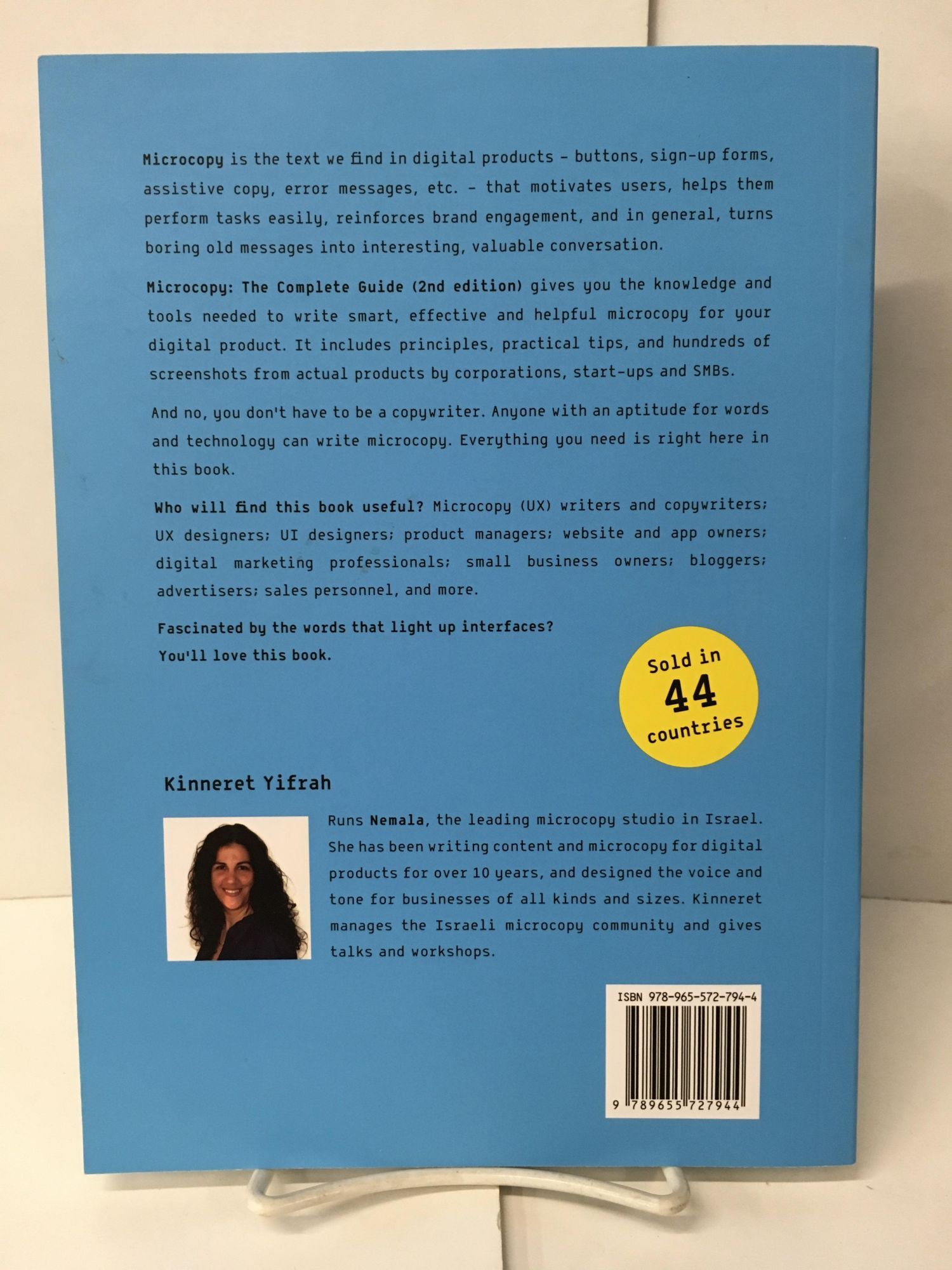 Microcopy: The Complete Guide | Kinneret Yifrah | 2nd Edition