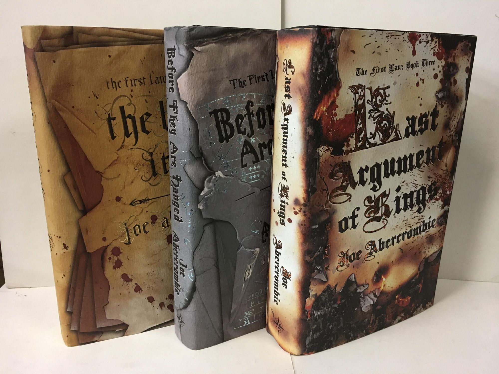 The First Law Trilogy 3 Volumes Joe Abercrombie UK Edition