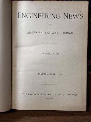 Engineering News and American Railway Journal (Volume 47 - January-June, 1902)