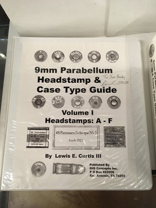 9mm Parabellum Headstamp & Case Type Guide (3 Volumes)