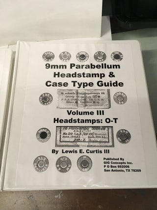 9mm Parabellum Headstamp & Case Type Guide (3 Volumes)