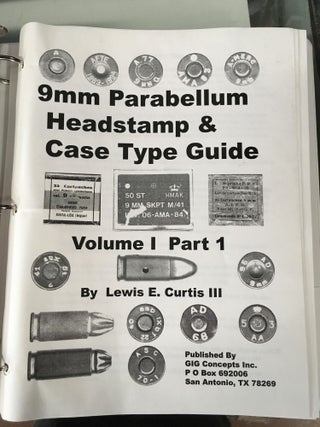 9mm Parabellum Headstamp & Case Type Guide (3 Volumes)