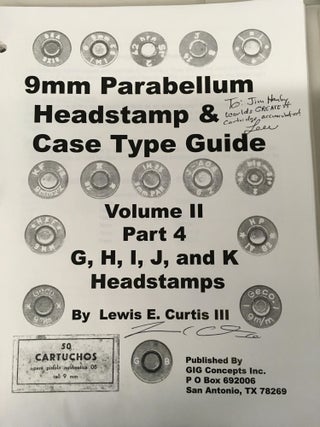 9mm Parabellum Headstamp & Case Type Guide (3 Volumes)