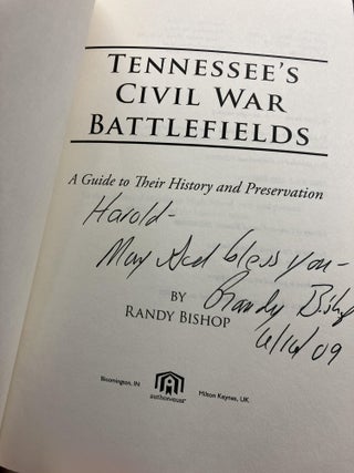 Tennessee's Civil War Battlefields: A Guide to Their History and Preservation