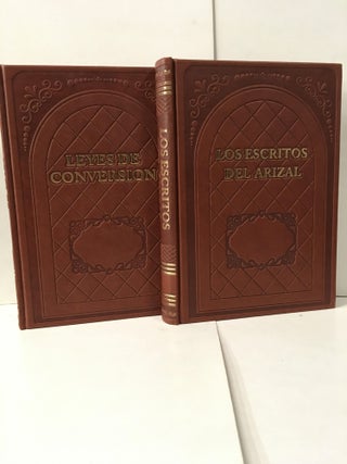 Item #106945 Leyes de conversion / Los escritos del Arizal. Rafael Abraham