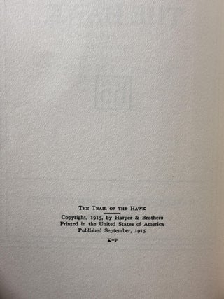 The Trail of the Hawk