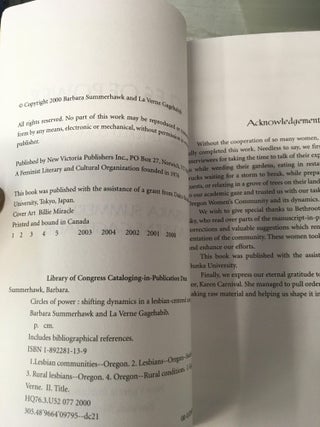 Circles of Power: Shifting Dynamics in a Lesbian-Centered Community