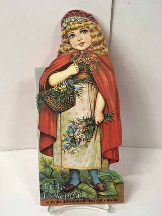 Item #107563 Little Flower Girl with Six Different Cut-Out Dolls Inside