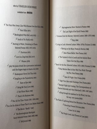 The Pleasures of the Damned, Poems 1951-1993