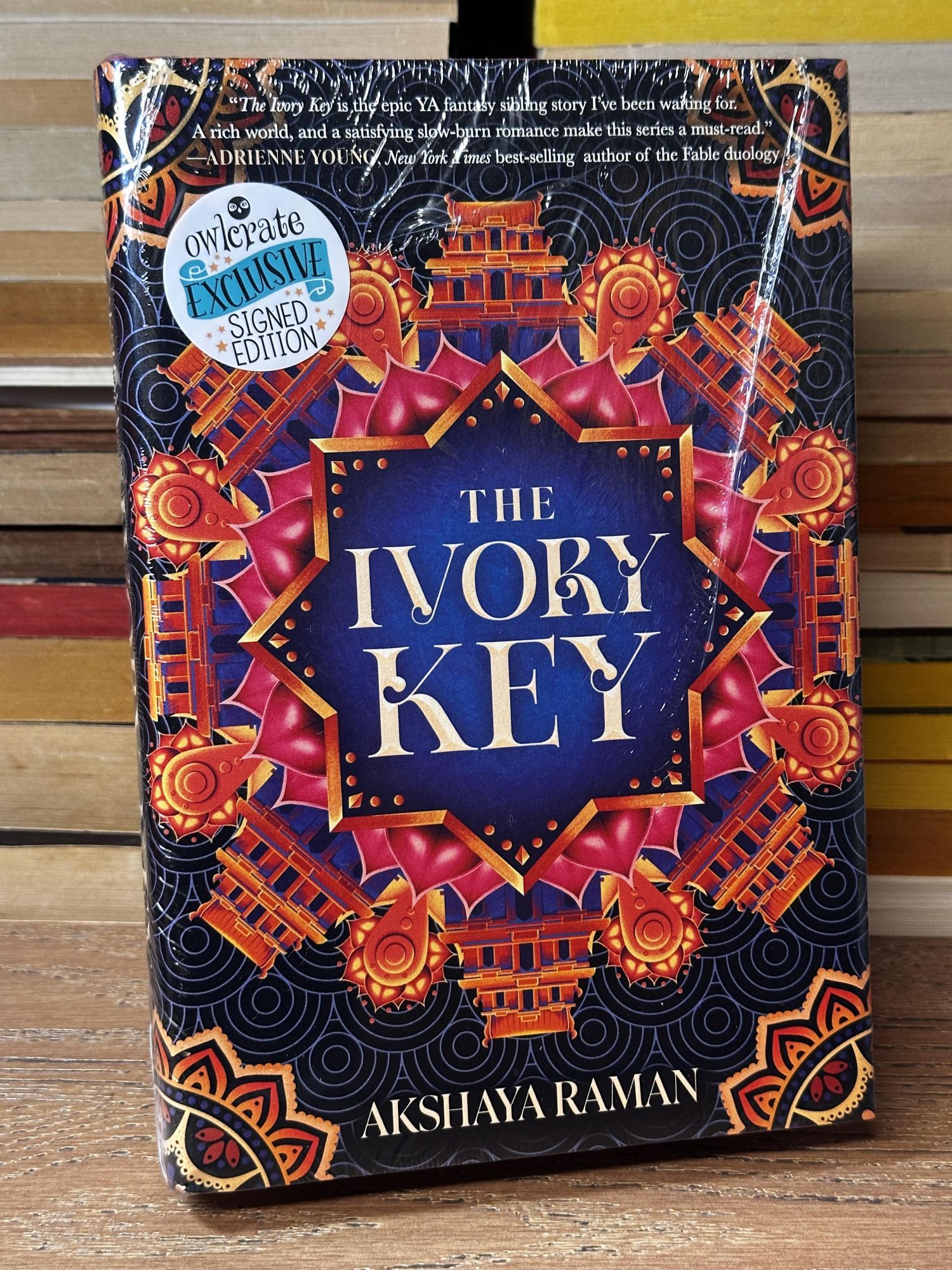 Ivory Key Scraper The Ivory Key | Akshaya Raman | Signed Owlcrate edition