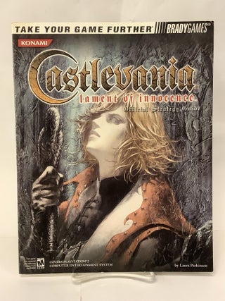 Item #107771 Castlevania Lament of Innocence, Official Strategy Guide. Laura Parkinson