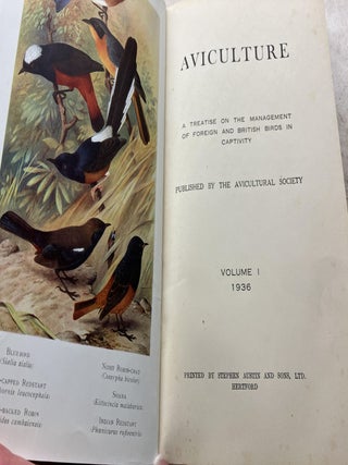 Aviculture: A Treatise on the Management of Foreign and British Birds in Captivity