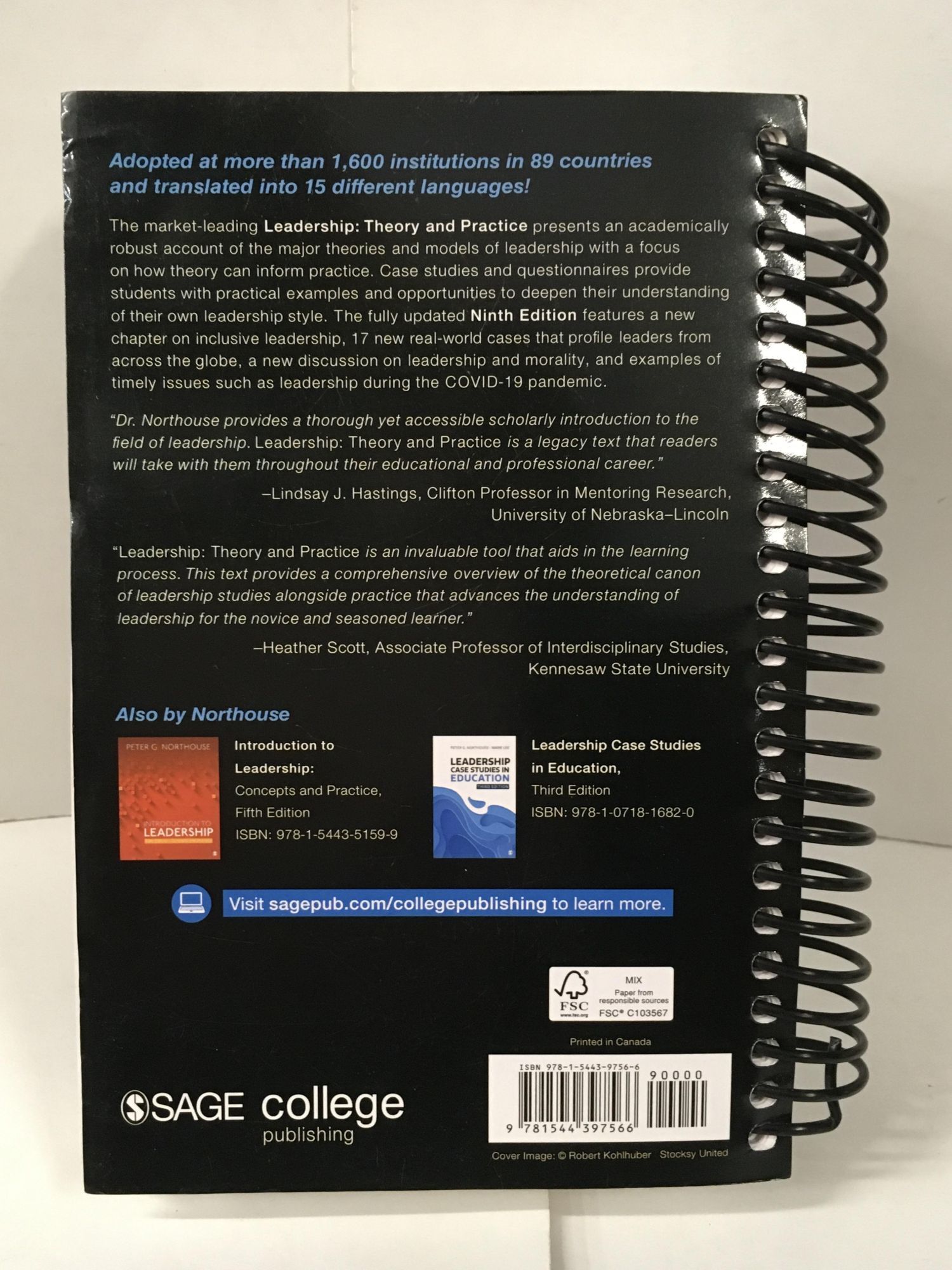 Leadership: Theory and Practice | Peter G. Northouse | 9th Edition